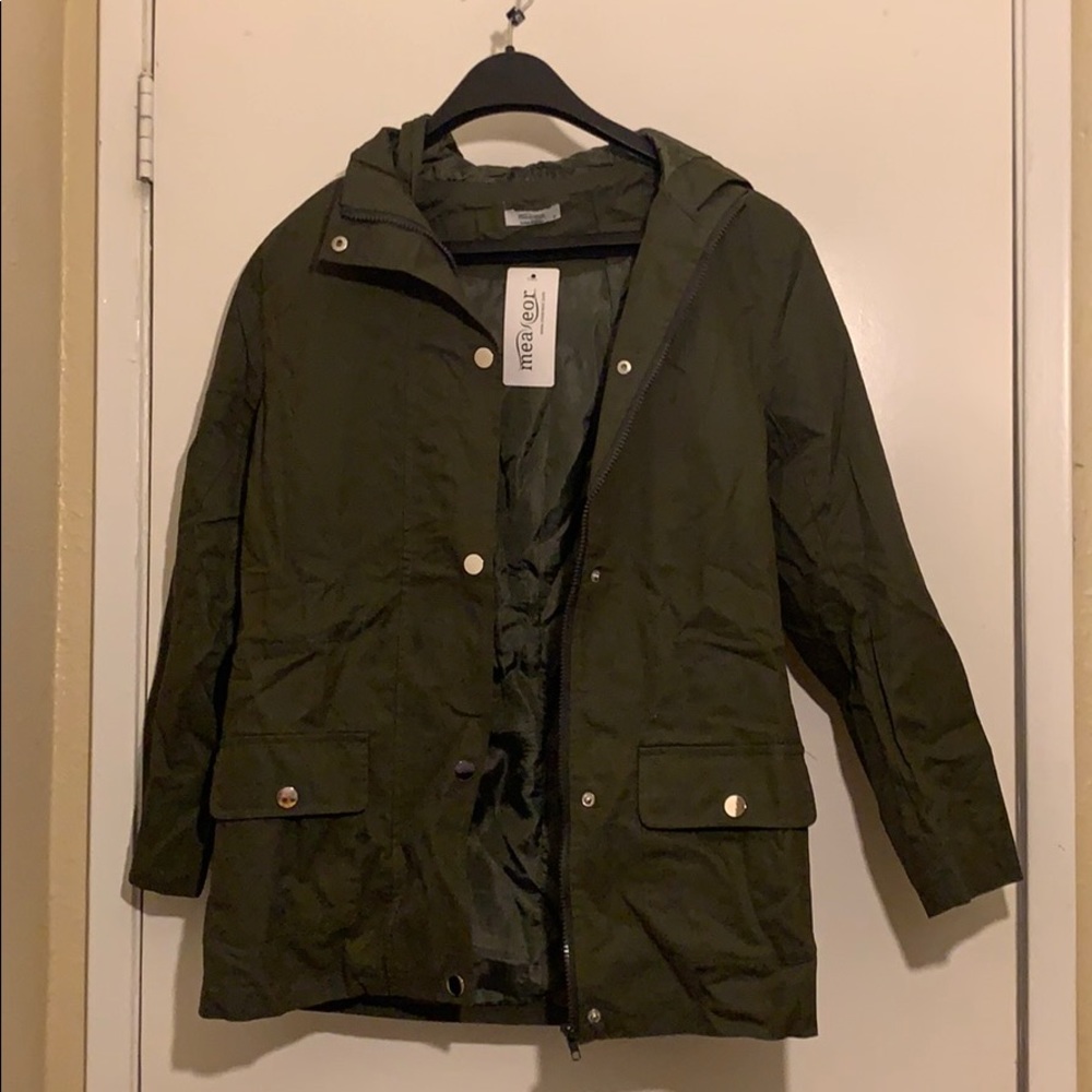 Utility Jacket Olive Green (small and large)